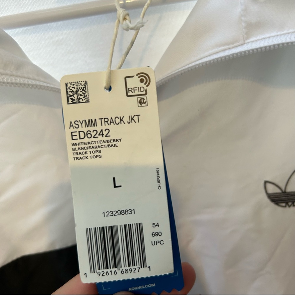 Adidas Track Jacket NWT Size Large - Picture 2 of 8